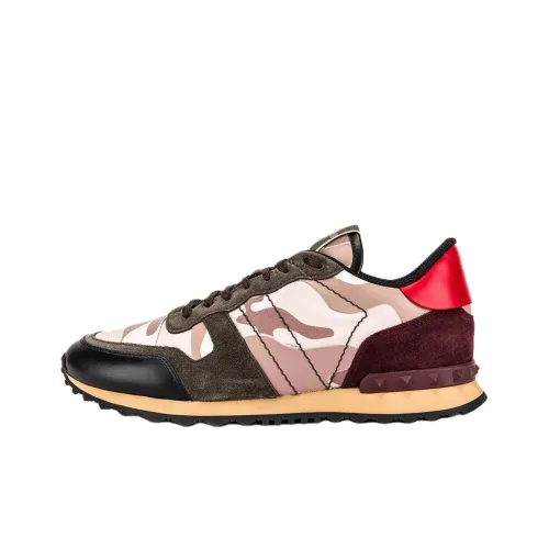 Valentino Garavani Rockrunner Low Топ Повседневная обувь Мужская Хаки