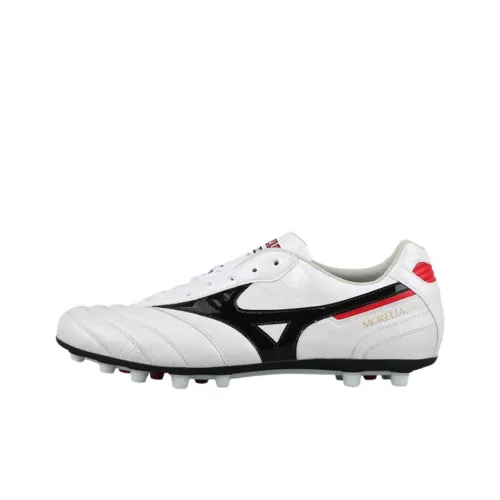 Mizuno MORELIA 2 Футбольные бутсы Низкие Белые Черные Красные Унисекс
