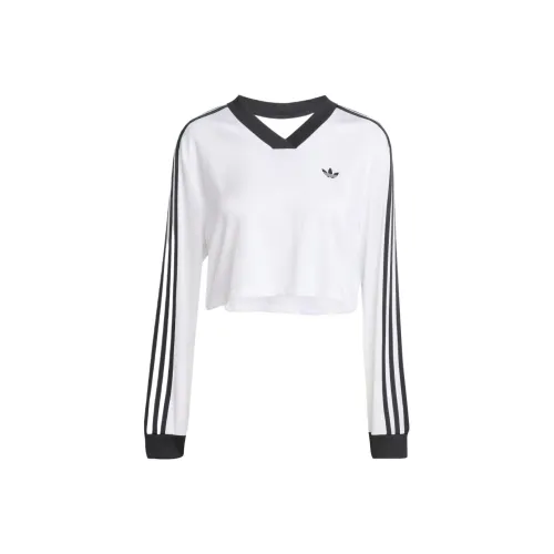 Adidas Originals Adicolor Рукав с оборкой T-рубашка Женская