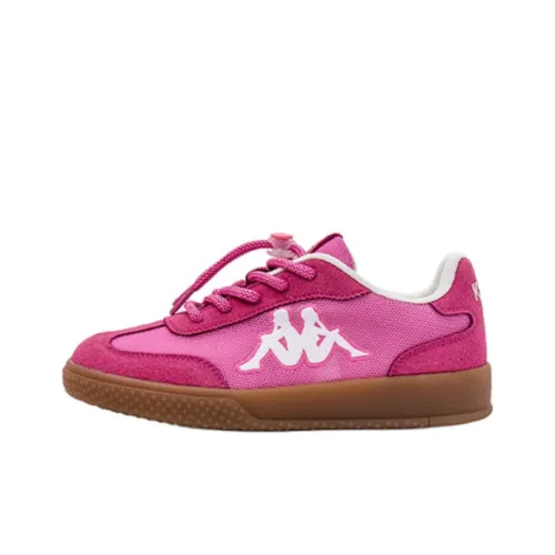 KAPPA KIDS Амортизация и Дышащий Низкий Топ Детские Скейтбординги Розовый Красный Подростки