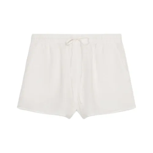 ZARA Морозный белый Женские Повседневные шорты