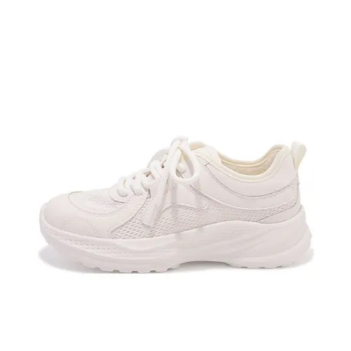 Miss Zhang Низкий Топ Повседневная Обувь Женская Бежевая