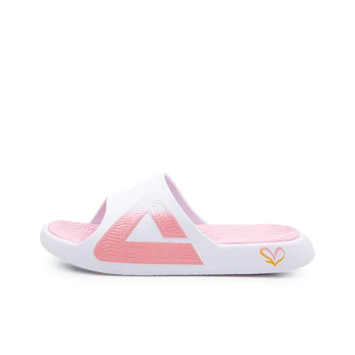 PEAK Tai Ji1,0 Тихий Slip Resistant Амортизация Унисекс Белый Розовый