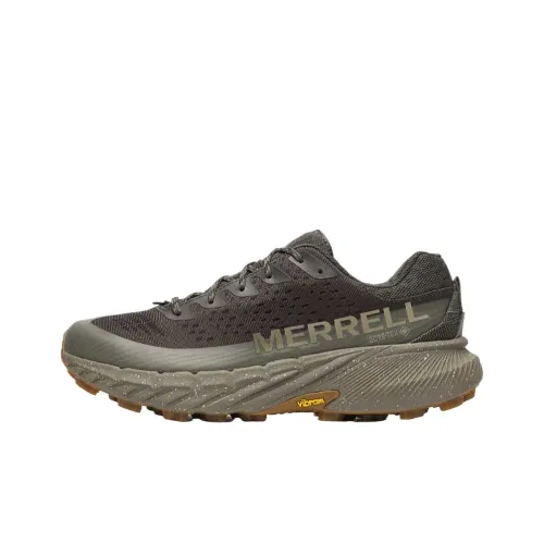 MERRELL Agility Peak 5 Low Топ Беговые кроссовки Мужской Теплый серый