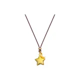 Сдавленный Звезда Поцелуй Луна Ожерелье