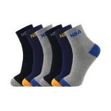 6 пар (Черный *2, Светло-пшеничный серый *2, Темно-синий *2)