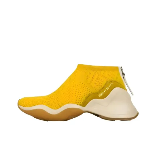 FENDI Casual MID Топ Желтый Женский
