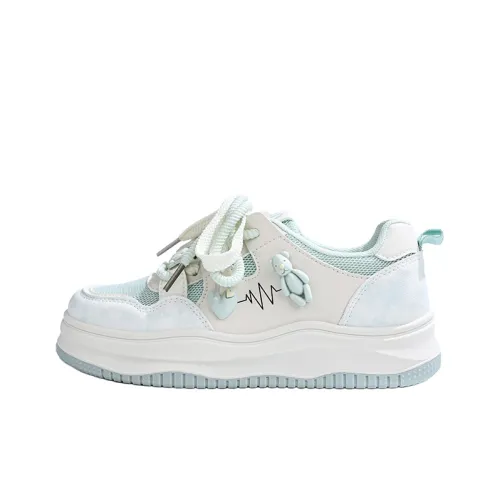 RENBEN Дышащие и устойчивые к царапинам низкие кеды для скейтбординга женские светло-синие