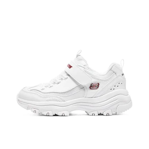 Skechers Slip-resistant Shock Absorbers с устойчивостью к истиранию Низкие Кеды Lifestyle Shoes Белые Подростки