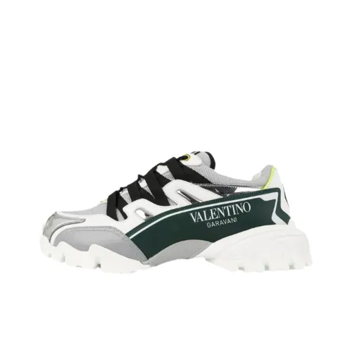 Valentino Climbers Low Топ Повседневная обувь Мужская Серый Зеленый