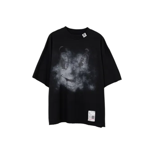 Maison Mihara Yasuhiro Черные Женские Рубашки T