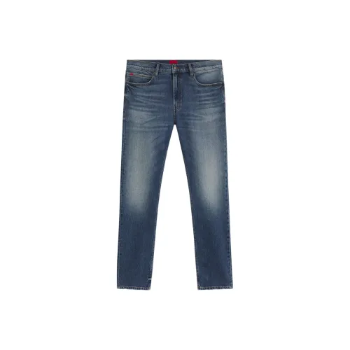 Hugo Boss Blue Men's Jeans Hugo Boss Синий Мужской Джинсы