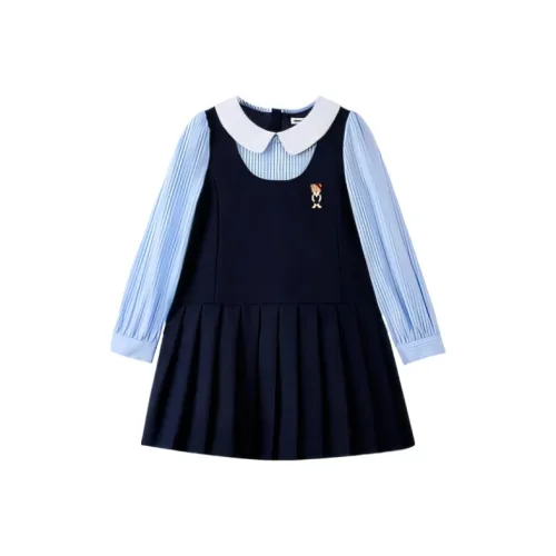 PAW IN PAW Cartoon Bear Платье FW25 Дети 3-7 лет