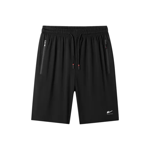 Warrior Cloud Sail Series Черные Унисекс Спортивные шорты