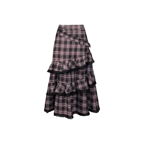 JOPPTI Повседневный Длинный Юбка Женские