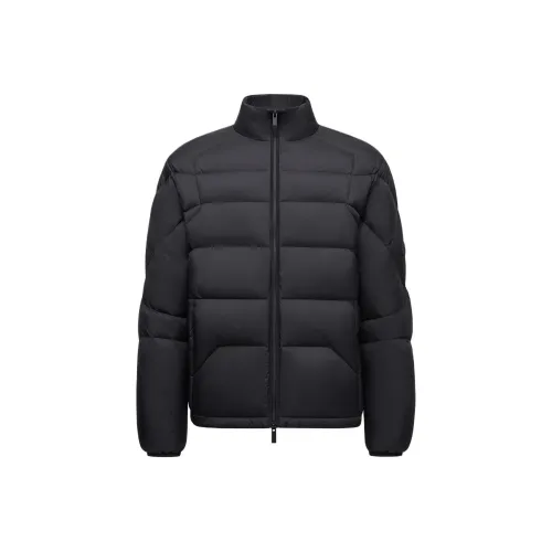 Moncler Bardane Короткий пуховик мужской черный