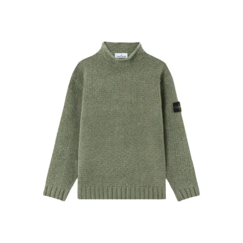 STONE ISLAND Свитер Мужской Зеленый