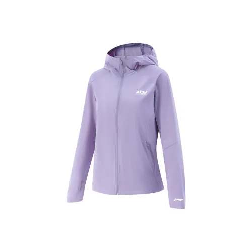LINING RUNNING Collection Куртки Пальто Женские AERIAL Фиолетовый