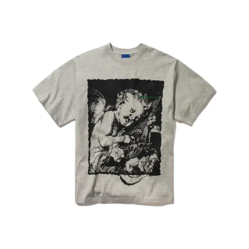 Awake NY SS25 Серый Унисекс Т-рубашки