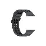 Угольно-черный, океанический, двубортный, двухцветный, ремень