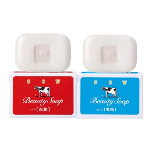 COW SOAP Увлажняющее Молоко Мыло Чистка И Успокаивающее Мыло Аромат 90г+85г