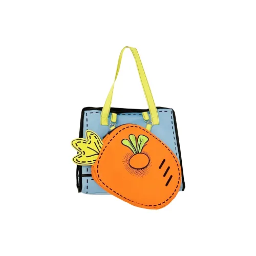 Vack Холст Сумка через плечо Стандартная Унисекс Синий Оранжевый Желтый