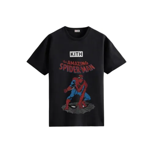 KITH x MARVEL T-Shirt Мужской Черный