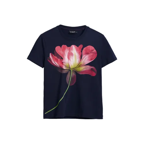 Desigual Синие Женские Футболки