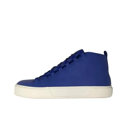 Balenciaga Arena High Топ Скейтборд Кроссовки Мужские Синие