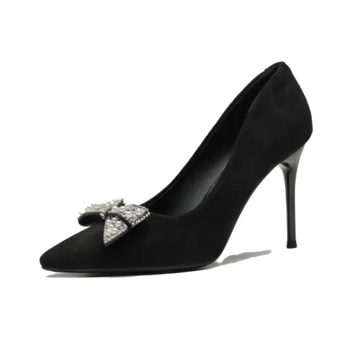 TATAYA Узкий каблук Высокие каблуки Женские Черный