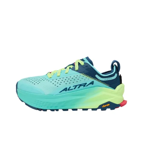 Altra OLYMPUS 6 Беговые кроссовки Низкий топ Циан Женские
