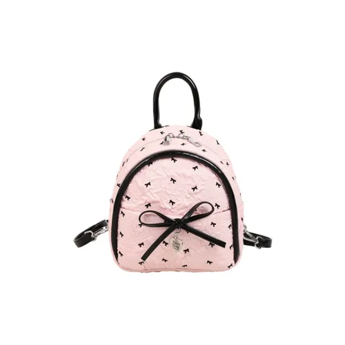 WHERE WHAT WHO Нейлон Рюкзак Женские Розовый