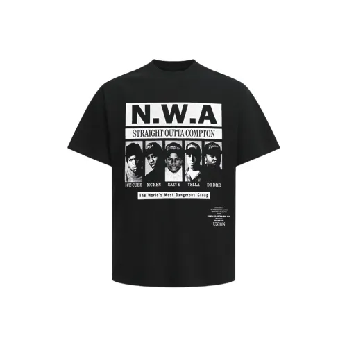 ULTRA QUATTRO Черная унисекс футболка T