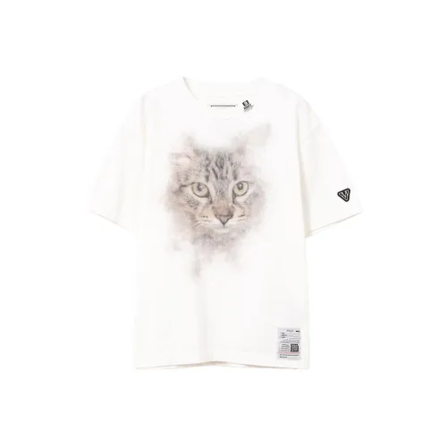 Maison Mihara Yasuhiro Белые Женские Рубашки T