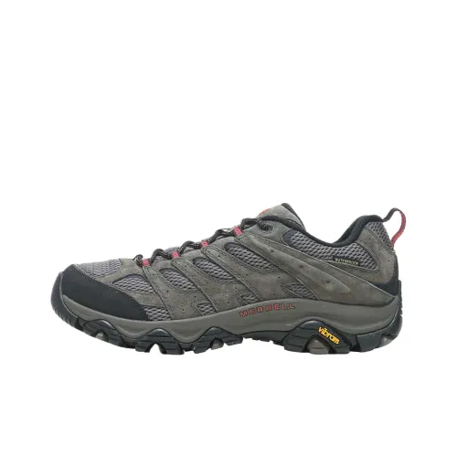 MERRELL MOAB 3 Амортизация Низкий Топ Походная Обувь Мужская Серый Зеленый