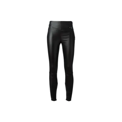 SAINT LAURENT Кожаные брюки Женские