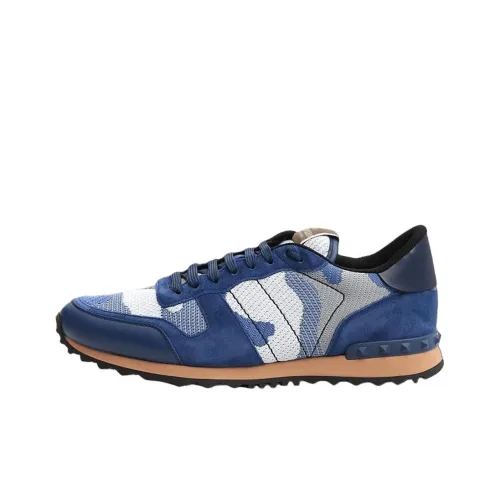 Valentino Rockrunner Low Топ Повседневная обувь Мужская Синяя