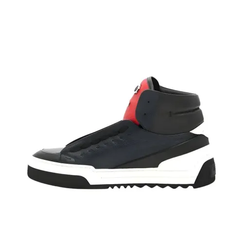 FENDI Высокие кроссовки для скейтбординга Мужские Черные