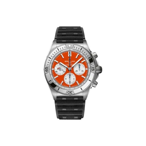 BREITLING Автоматический Механический Часы Мужские Mechanical Chronograph Collection 42 мм Оранжевые