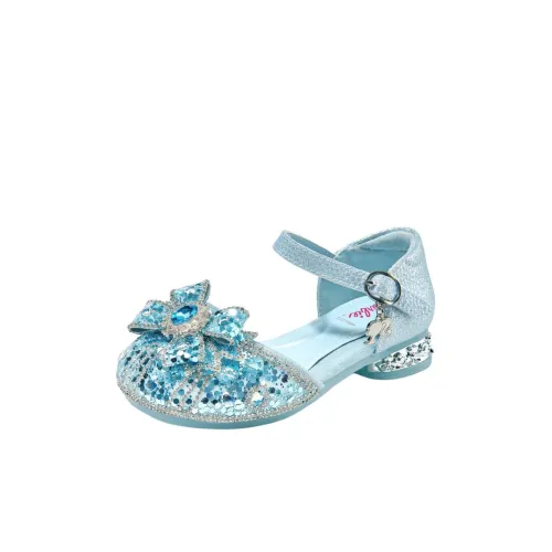 Барби Устойчивые к истиранию Низкие Детские Сандалии Синие Детские