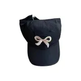 Бант, быстросохнущая шляпа, черный