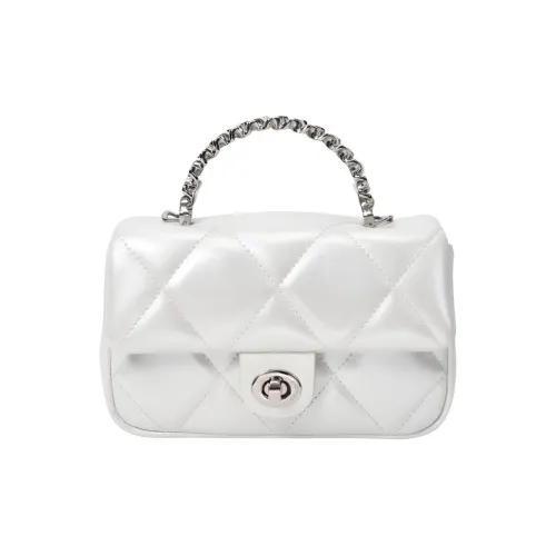 PAYOT Синтетическая кожа Свет Жасмин Рассвет Сумка через плечо Сумка Обычный Женские Жемчужно-белый