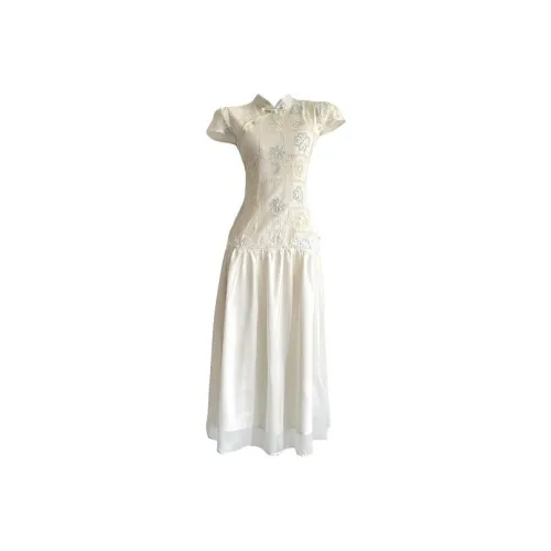 COVT Короткий рукав Платье Женское