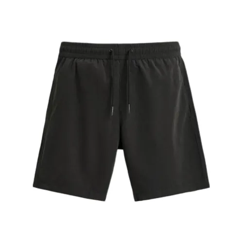 ZARA Черные Мужские Повседневные Шорты