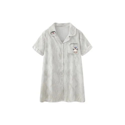 QIAOYUN Пингвин Женские Ночные сорочки