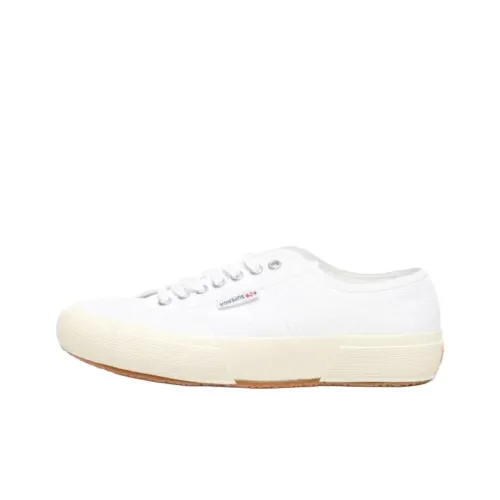 SUPERGA Low-Top Canvas Shoes White Men's