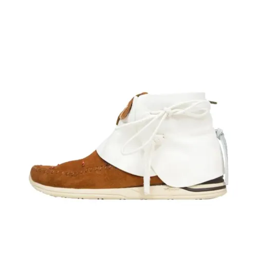 Visvim Ботильоны Белый-коричневый Мужской
