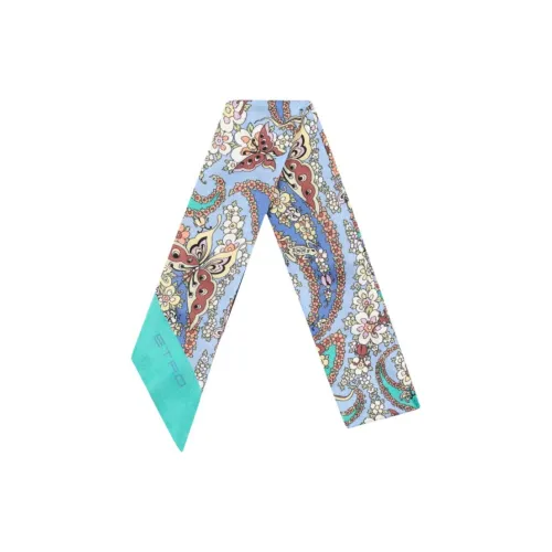 ETRO Шелковые шарфы Женские Многоцветные