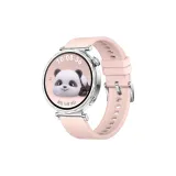 Розовый цвет молочного коктейля, силиконовый ремешок