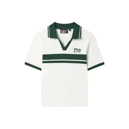 FILA ORIGINALE Облачный белый Женские Поло